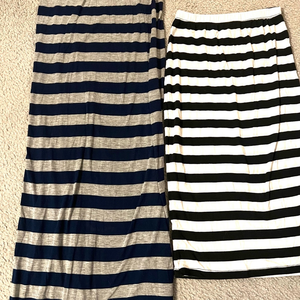 2 Striped Skirts!